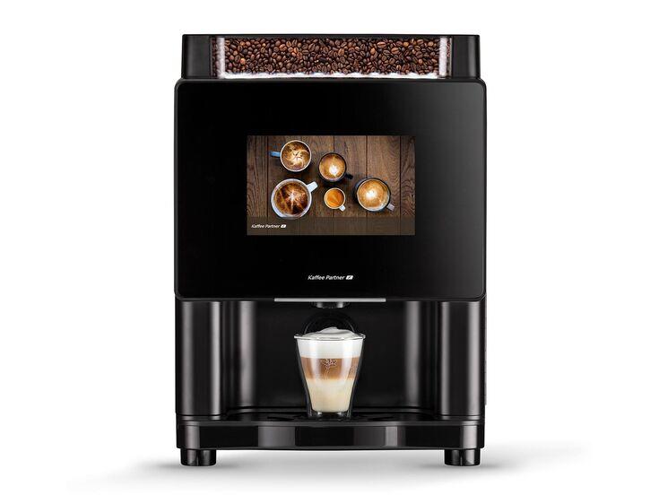 Kaffeemaschine "multiBona3" von Kaffee Partner auf weißem Hintergrund